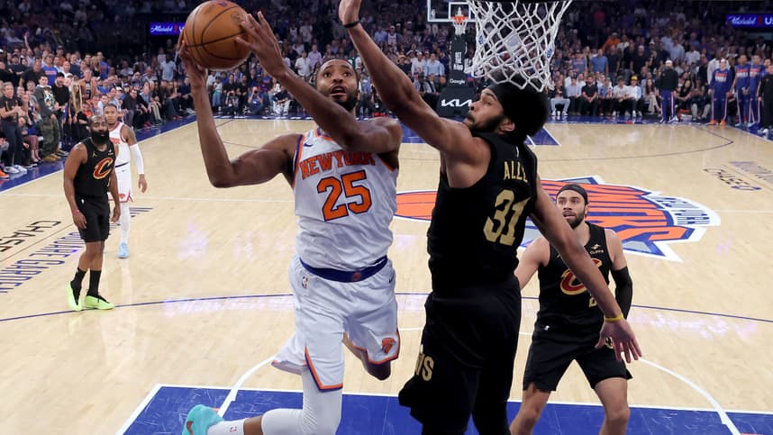 NBA: Playoffs-Cleveland Cavaliers at New York Knicks
