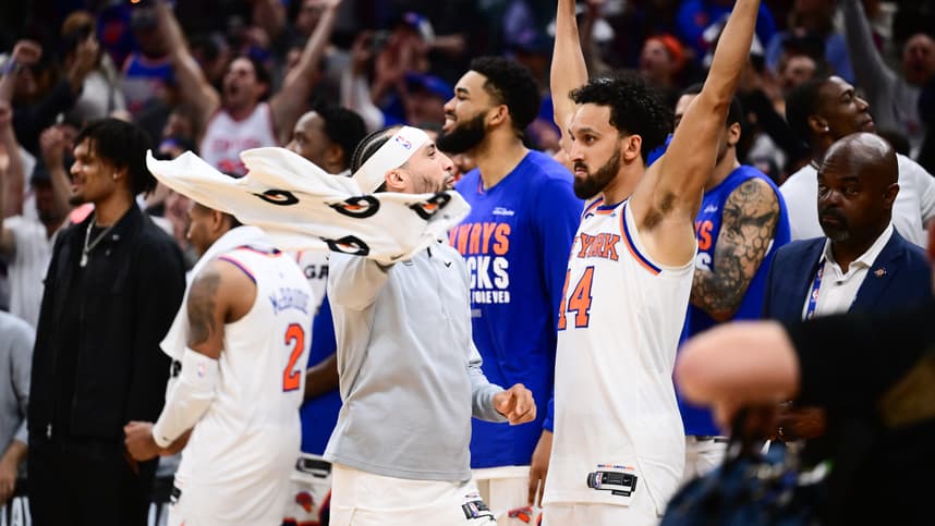NBA: Playoffs-New York Knicks at Cleveland Cavaliers