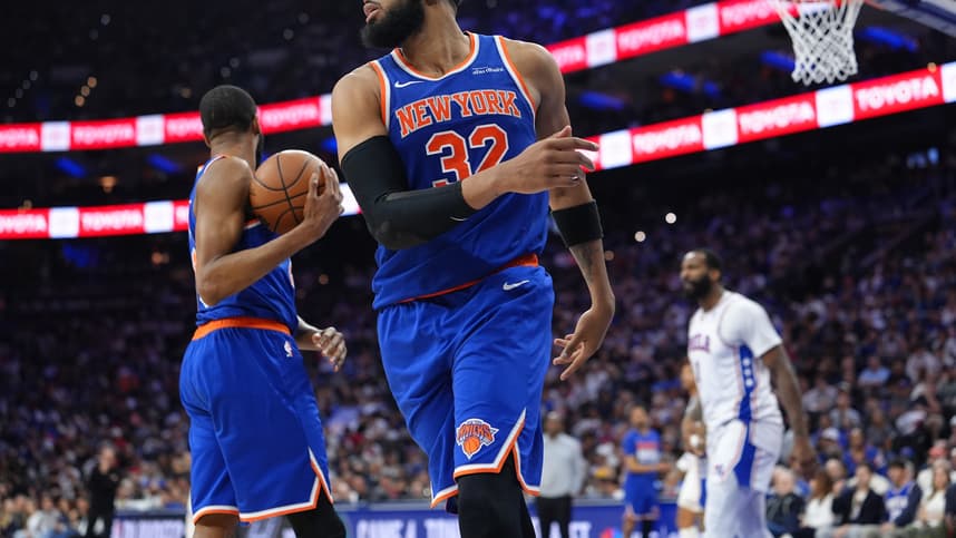 NBA: Playoffs-New York Knicks at Philadelphia 76ers