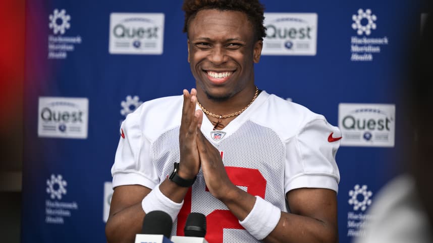 Colton Hood, giants, NFL: New York Giants Rookie Minicamp