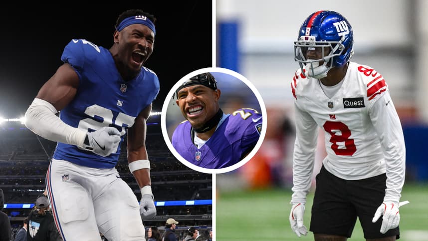 Giants, Jevon Holland, Ar'Darius Washington, Tyler Nubin