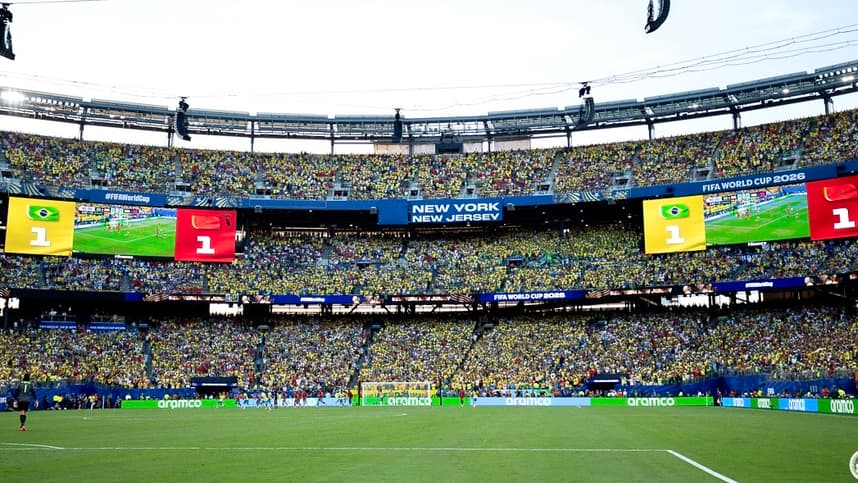 World Cup opener at New York / New Jersey Stadium between Brazil and Morocco