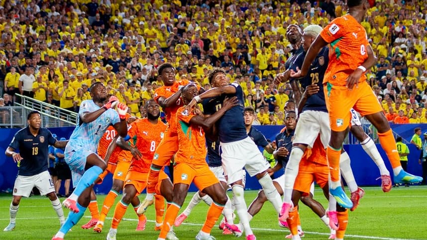 Ecuador and Ivory Coast face off in Philadelphia Stadium