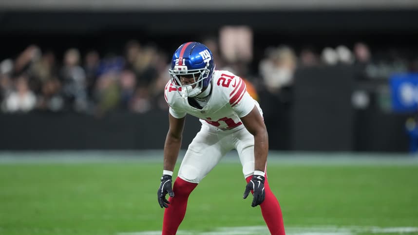 paulson adebo, NFL: New York Giants at Las Vegas Raiders