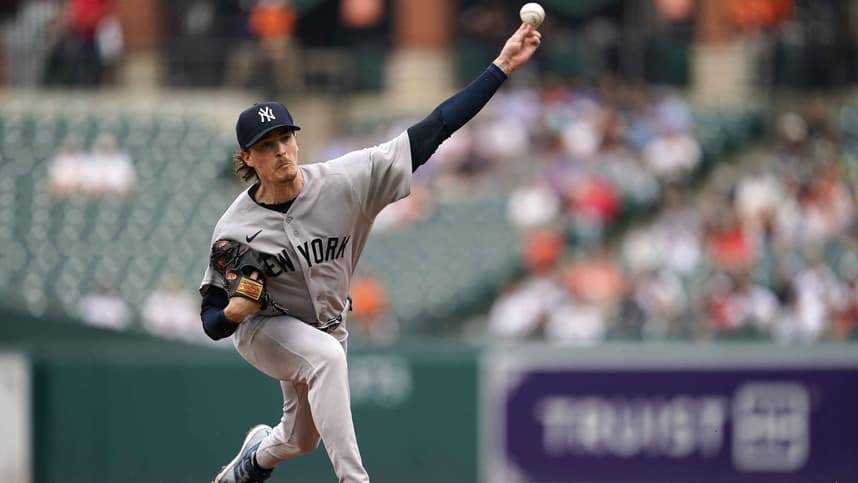Max Fried pitching for the Yankees