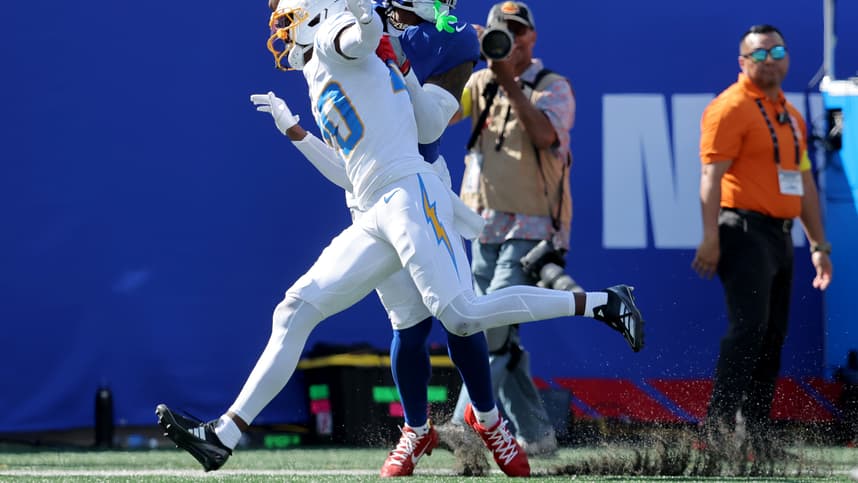 Malik Nabers targeted downfield for the Giants