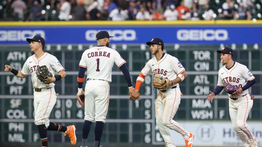 Jeremy Peña playing shortstop as a Yankees trade fit