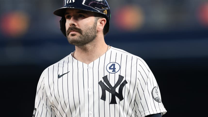 Austin Wells catching for the Yankees
