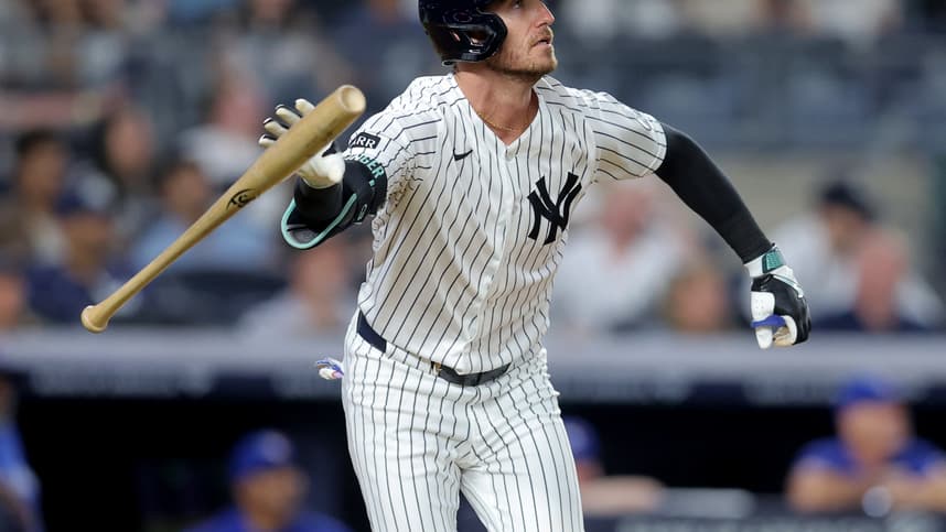 Cody Bellinger batting for the Yankees