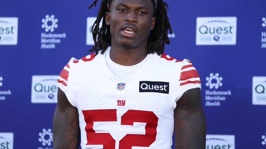 Arvell Reese, NFL: New York Giants Minicamp