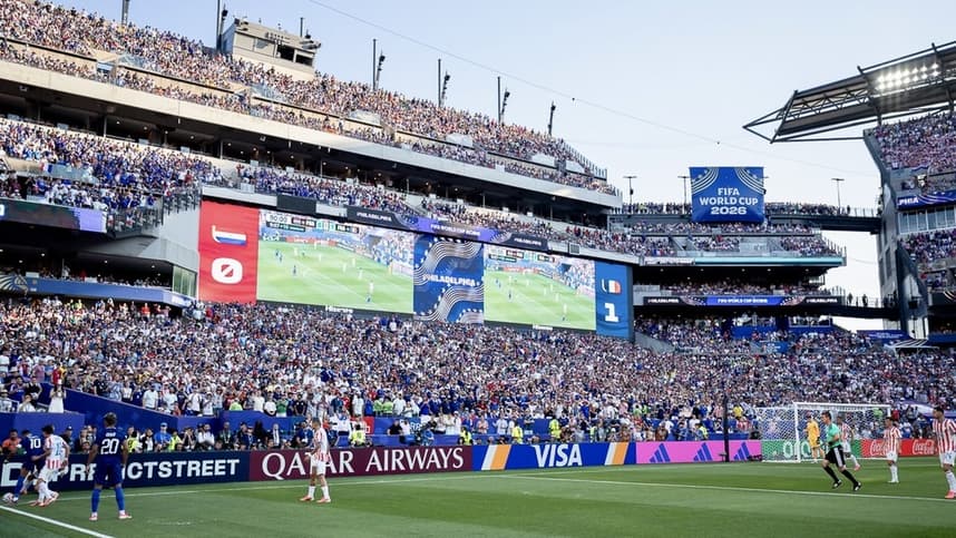 France and Paraguay playing the last World Cup fixture in Philadelphia