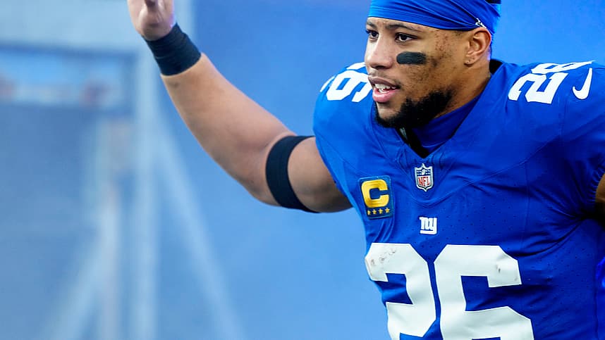 New York Giants running back Saquon Barkley