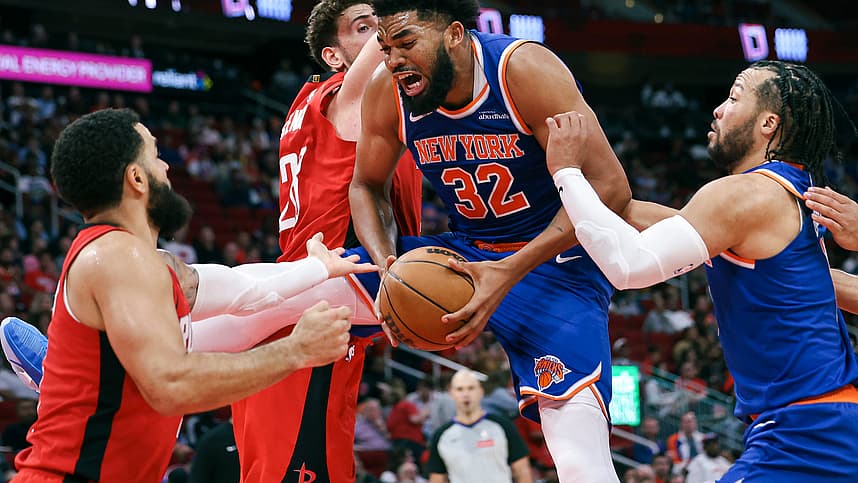 NBA: New York Knicks at Houston Rockets