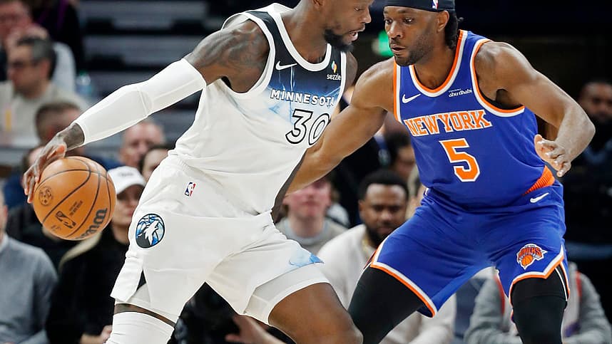 NBA: New York Knicks at Minnesota Timberwolves