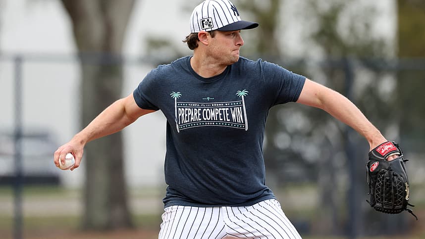 MLB: New York Yankees-Workouts, gerrit cole