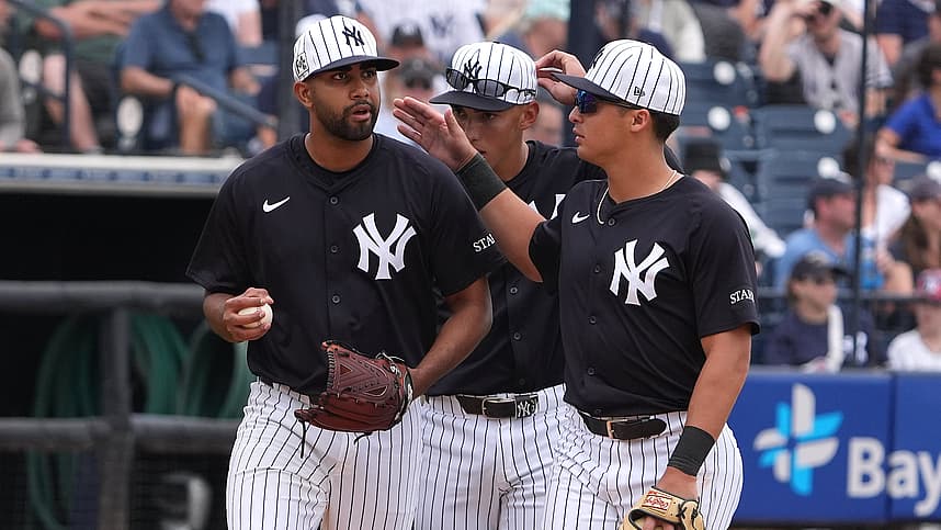 MLB: Spring Training-Houston Astros at New York Yankees, Yoendrys Gómez