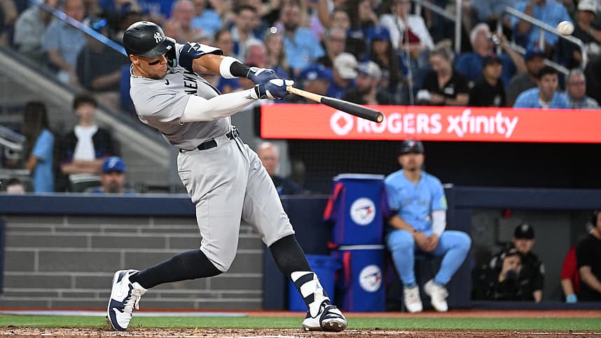 MLB: New York Yankees at Toronto Blue, aaron judge Jays