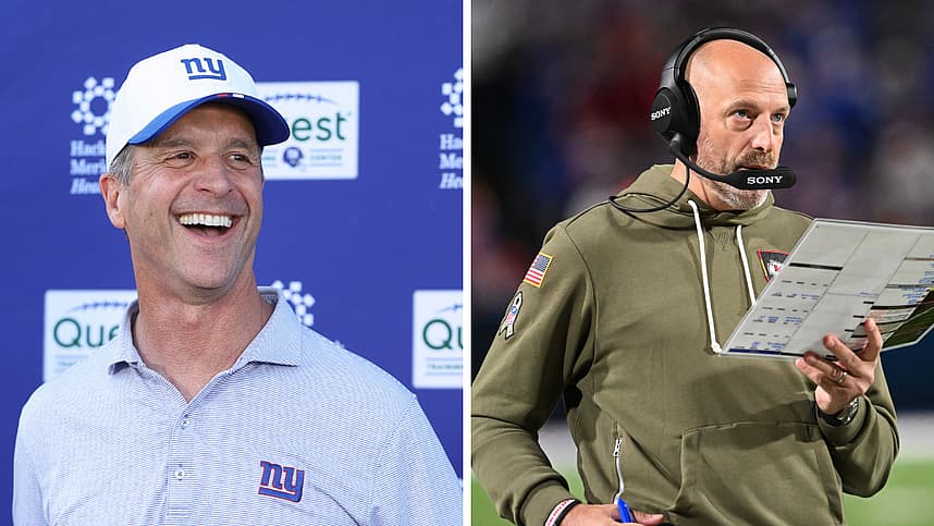 Giants, Matt Nagy, John Harbaugh