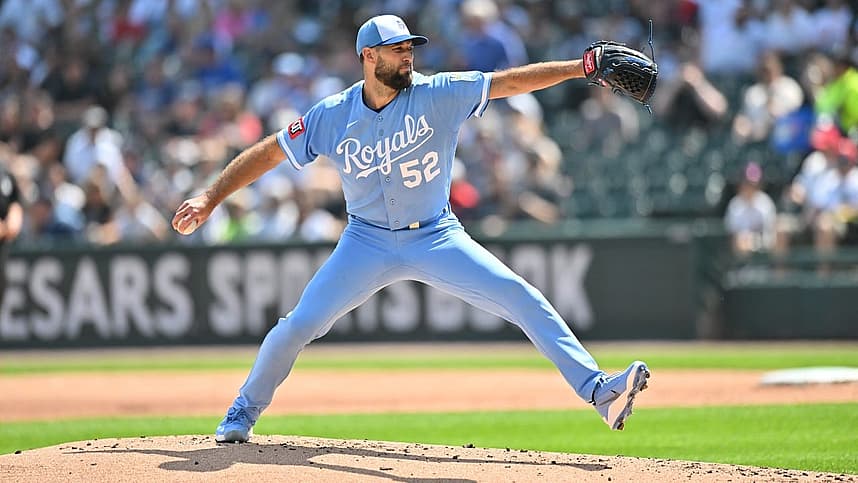 Michael Wacha pitches as a Yankees deadline target