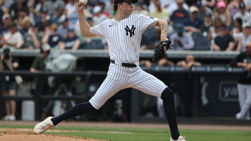 MLB: Spring Training-Pittsburgh Pirates at New York Yankees, Cam Schlittler