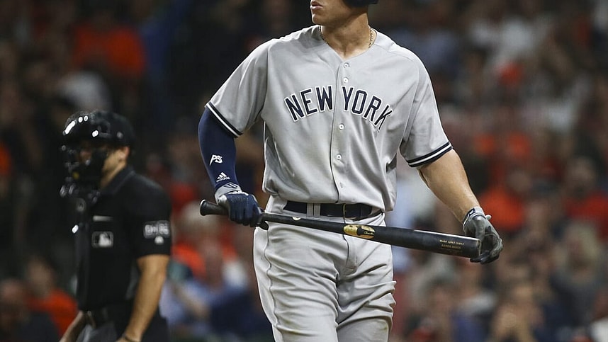 New York Yankees slugger Aaron Judge.