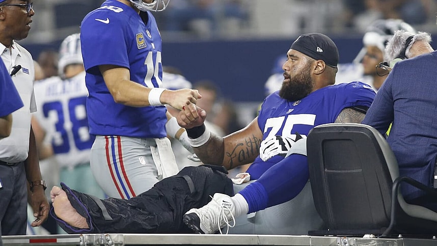 New York Giants, John Halapio, Eli Manning