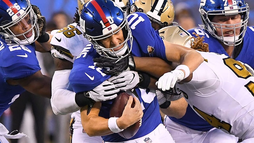 New York Giants quarterback, Eli Manning.