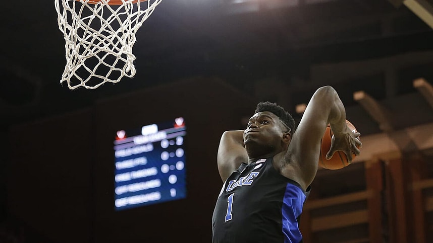 The New York Knicks could draft Zion Williamson if they win out in the NBA lottery.