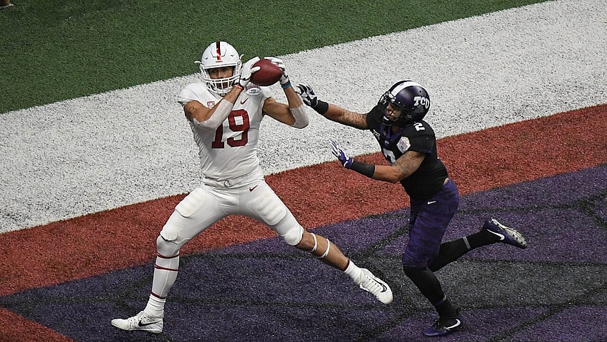 The New York Giants should consider grabbing J.J. Arcega-Whiteside in the 2019 NFL Draft.