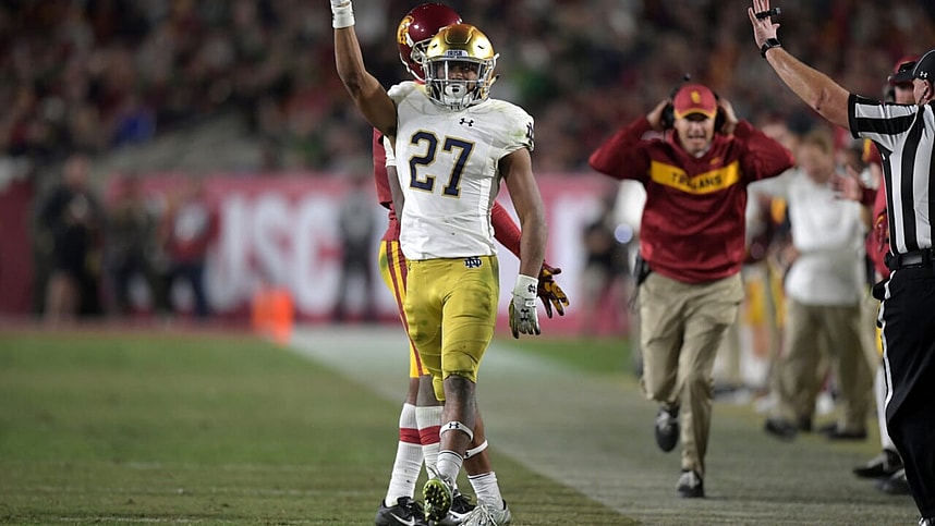 The New York Giants have drafted Notre Dame corner, Julian Love.