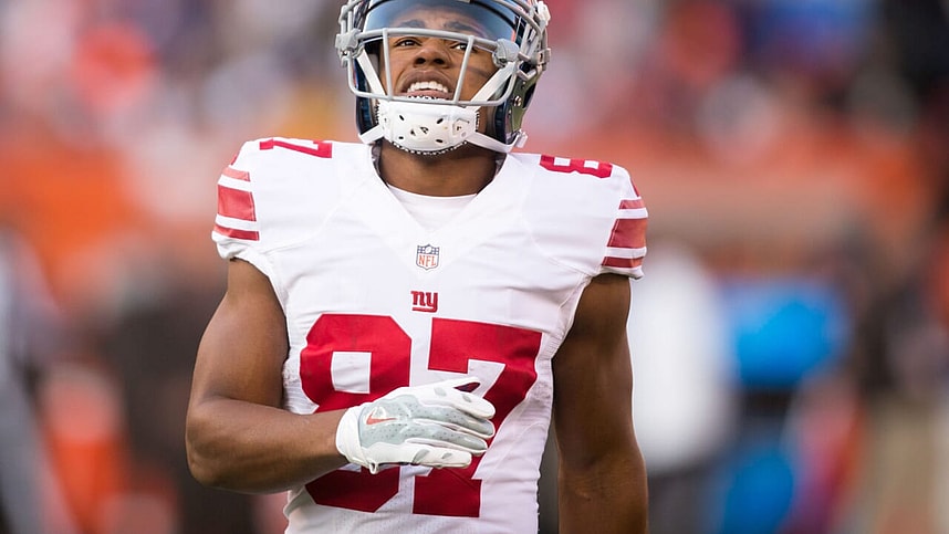 New York Giants receiver, Sterling Shepard.