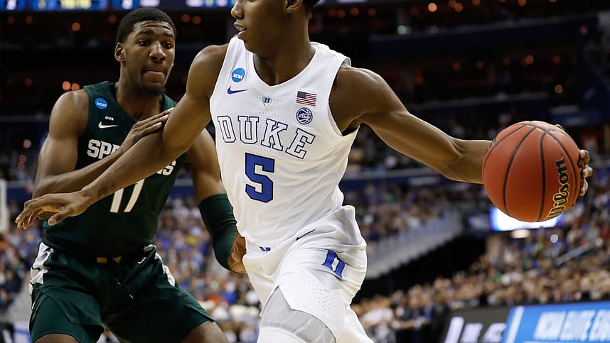 The New York Knicks are considering drafting RJ Barrett with the No. 3 overall pick in the 2019 NBA Draft.
