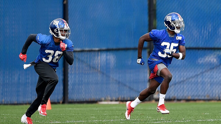 New York Giants cornerback, DeAndre Baker.