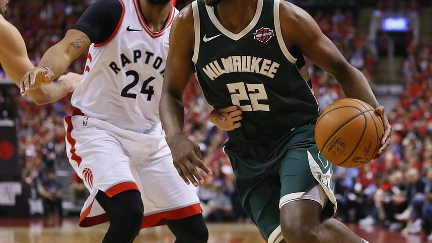 New York Knicks interested in free agent, Khris Middleton.