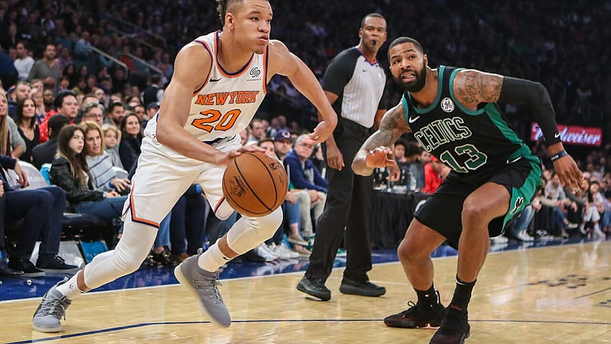 New York Knicks, Boston Celtic, Kevin Knox, Marcus Morris