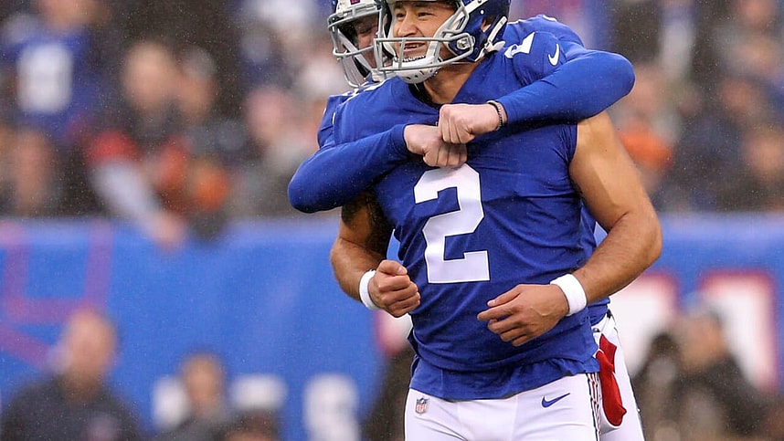 New York Giants, Aldrick Rosas