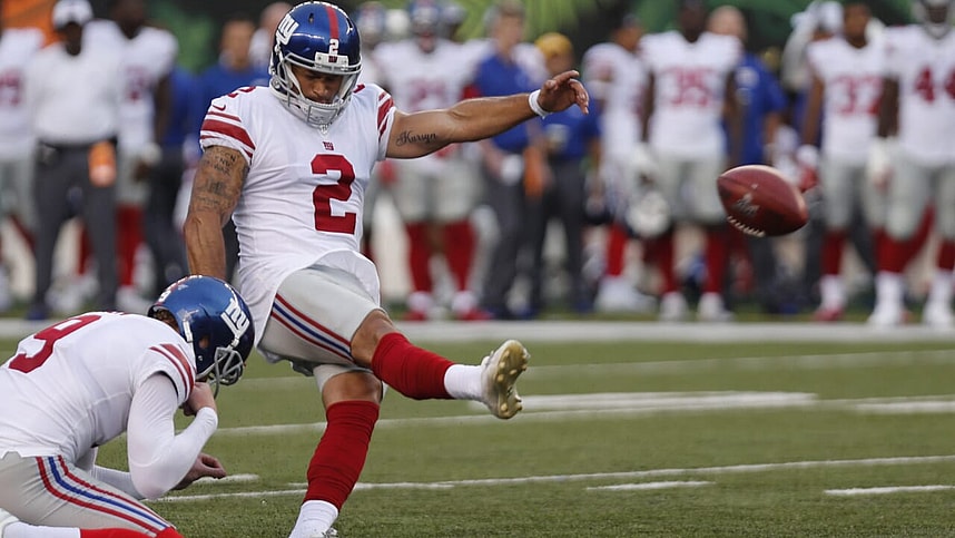 New York Giants, Aldrick Rosas