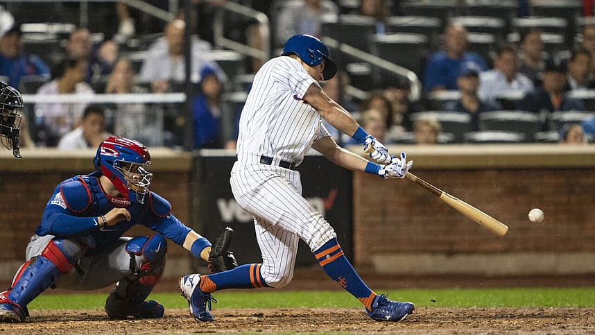 New York Yankees are looking into New York Mets' Joe Panik.