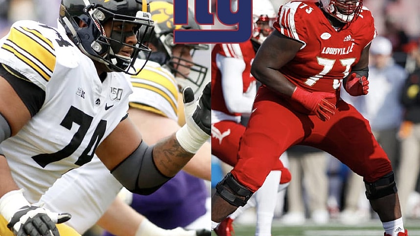 New York Giants, Mekhi Becton, Tristan Wirfs