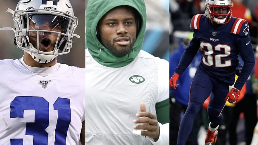 Byron Jones, Brian Poole, Devin McCourty, New York Giants