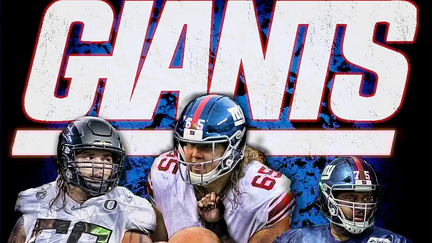 New York Giants, Spencer Pulley, Jon Halapio, Nick Gates, Shane Lemieux