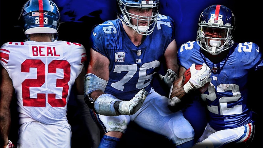 New York Giants, Nate Solder, Sam Beal, Wayne Gallman