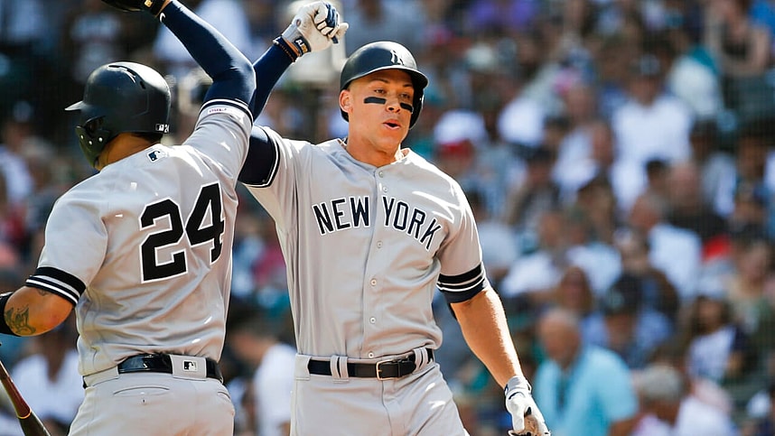 New York Yankees, NYY, Aaron Judge, Gary Sanchez