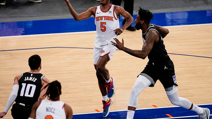 Norvelle Pelle, new york knicks, immanuel quickley