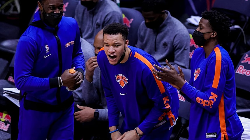 knicks, kevin knox, theo pinson