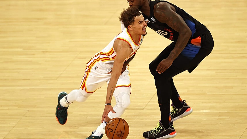 julius randle, trae young, knicks, hawks