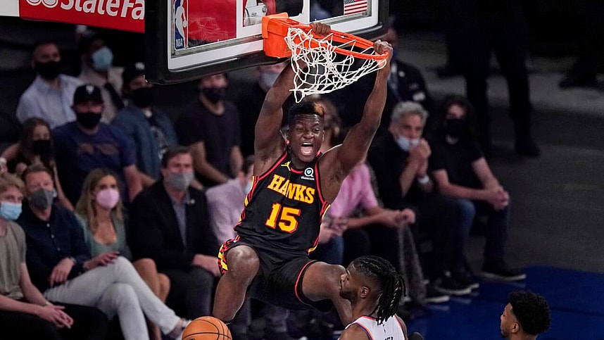 new york knicks, hawks, clint capela