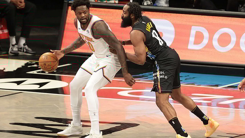 julius randle, james harden, knicks