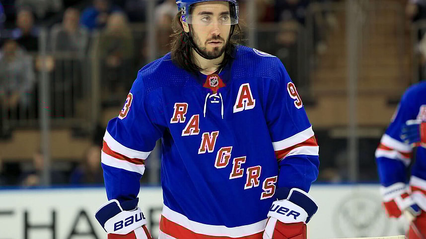 mika zibanijad, rangers