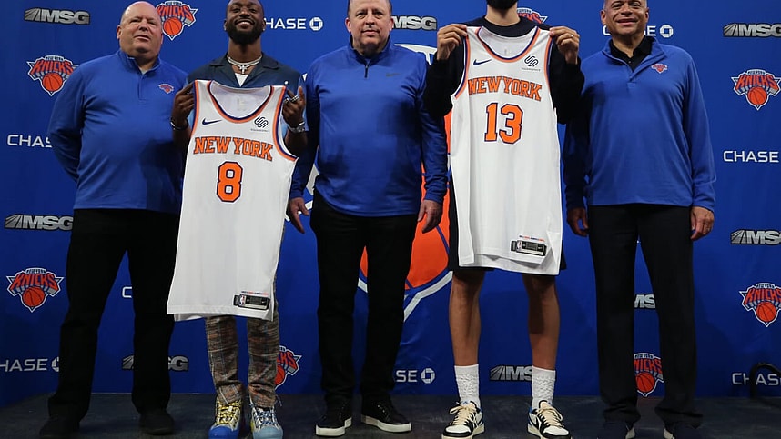 Leon Rose, Tom Thibodeau, New York Knicks